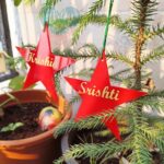 Personalized Star Christmas Tree Ornament