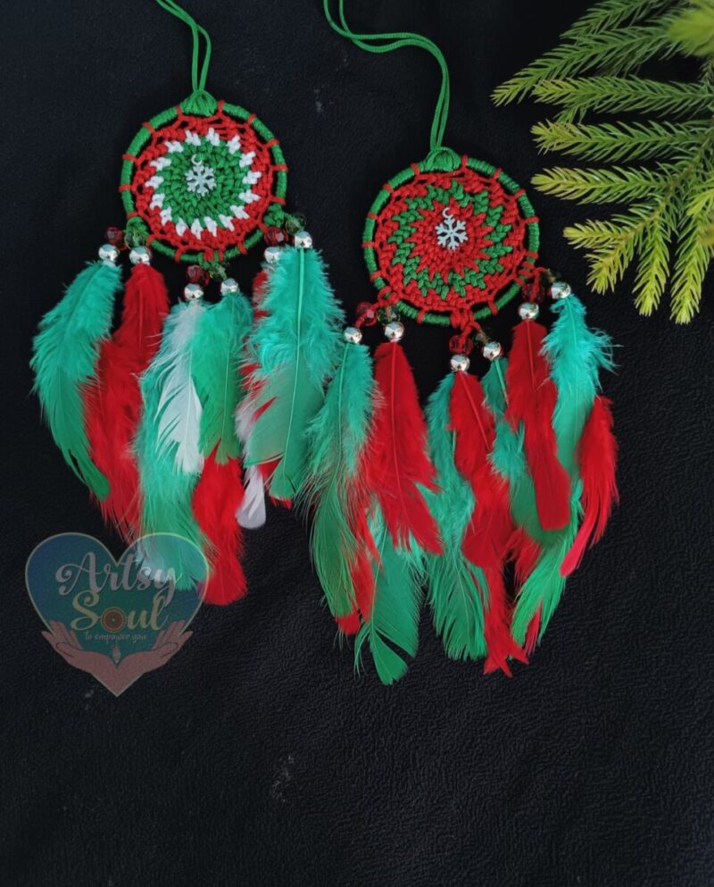 Winter Dreams: Christmas Charm Dreamcatcher