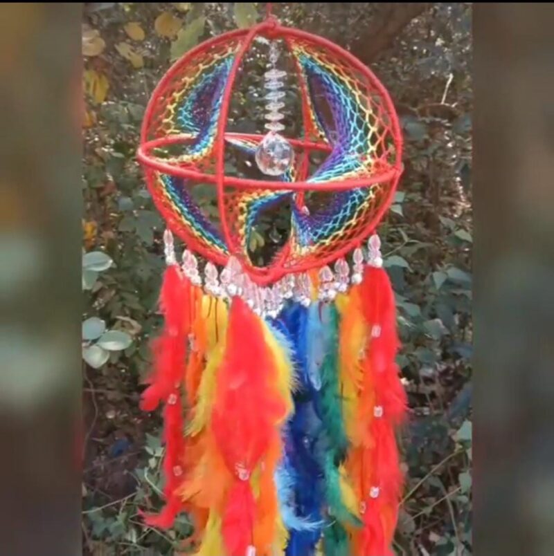 Infinity Dreamcatcher of Rainbow Magic: Whispering Prism with an Enchanting Crystal