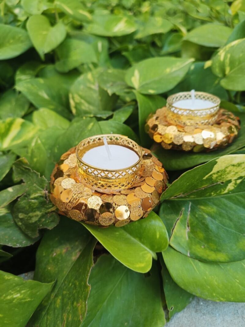 A golden Diwali diya, elegantly crafted and symbolizing purity and prosperity, radiating warmth and positivity, perfect for elevating festive decor