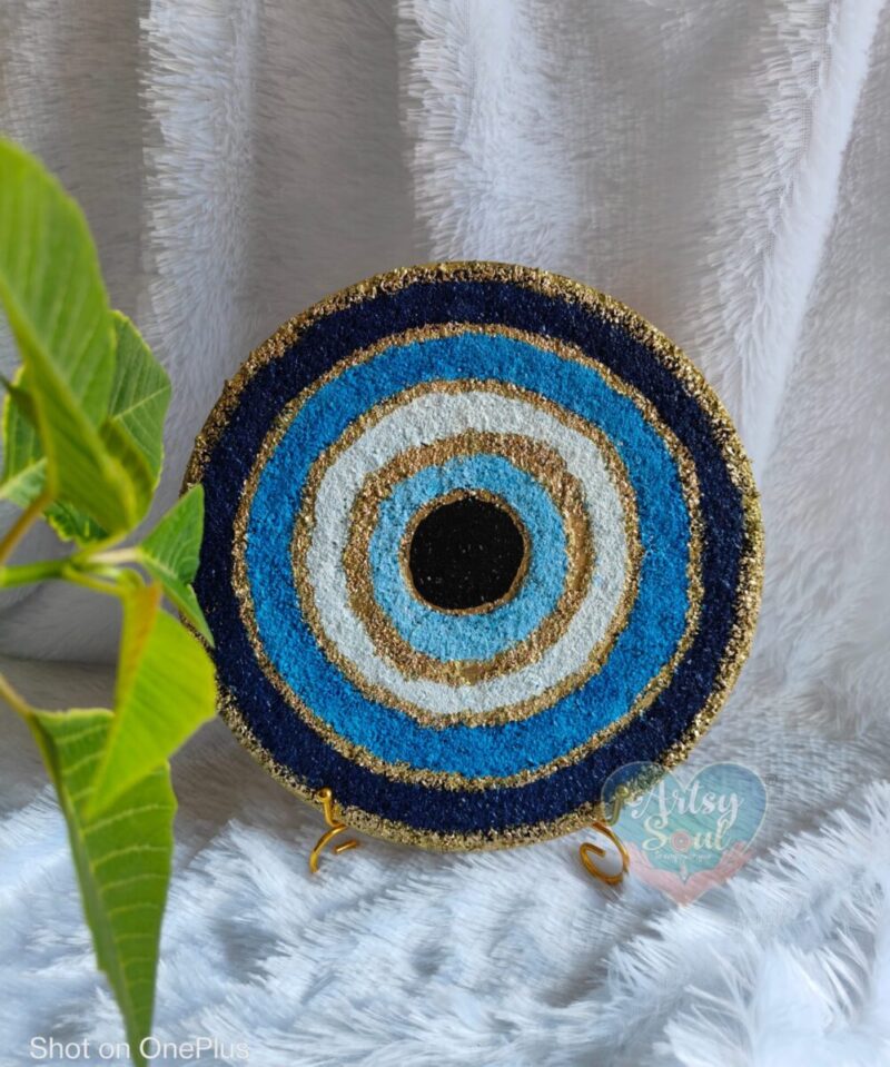 Resin Evil Eye: Ward Off Negativity with Stylish Handmade Resin Eye Art